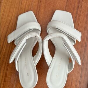 Gia Couture Velcro Heel sandals - SSENSE - worn once